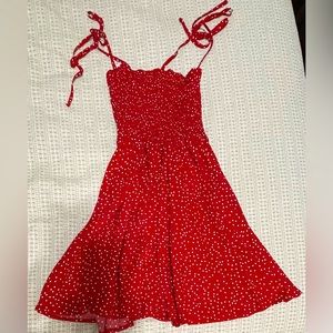 Polka dot dress from SHEIN worn once or twice,